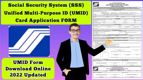 Paano Kumuha Ng UMID Card Application FORM Online Unified Multi