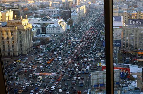 Traffic jams in Moscow | Newslanc.com