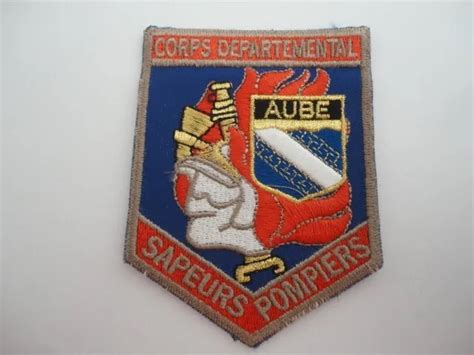 ECUSSON DES SAPEURS POMPIERS Du SDIS De LAube SDIS 10 EUR 8 00