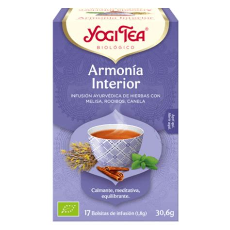 Yogi Tea Infusion Armonia Interior 17 Bolsas BIO