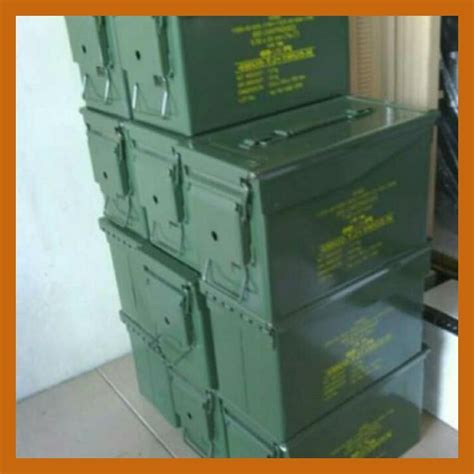 Jual Box Kotak Besi Multifungsi Bekas Isi Munisi Pindad Serbaguna