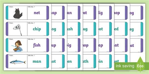 Cvc Loop Cards Professor Feito Twinkl