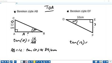 Hoek Berekenen Met Tangens Een Handige Gids