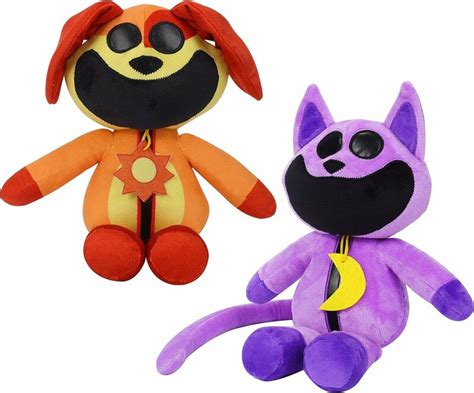 Smiling Critters Plush Catnap Plush Dogday Plush Cute Smiling