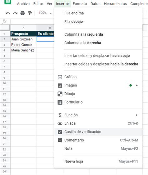 C Mo Insertar Casillas De Verificaci N En Google Sheets En Google