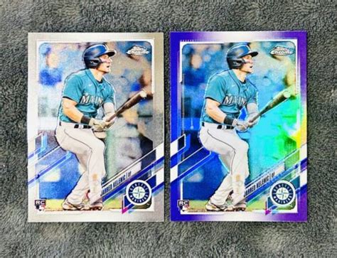 Topps Chrome Update Jarred Kelenic Rookie Card Usc Purple