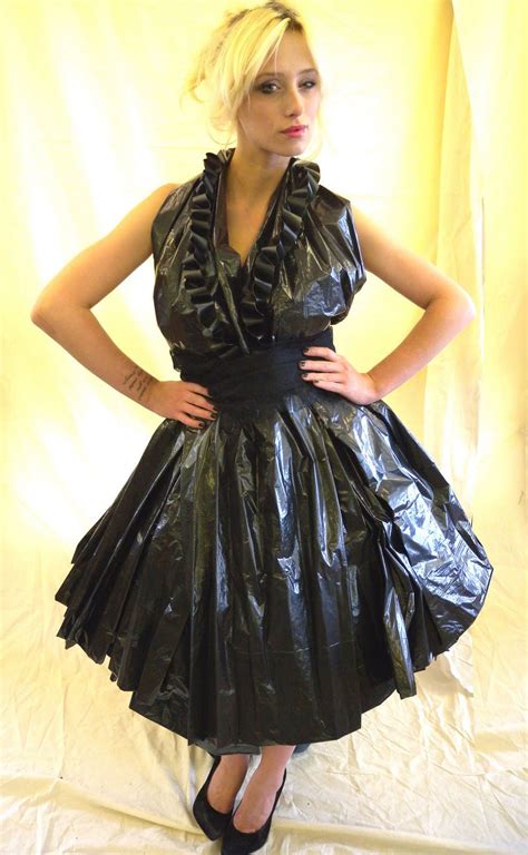 Halloween Costumes Using Trash Bags