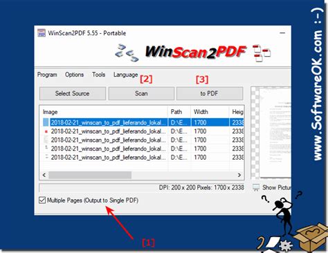 Use For Free The Software To Make Scans To PDF On Windows