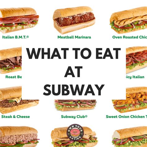 9 Healthy Picks at Subway Nutritionist Approved! - Own Your Eating with ...