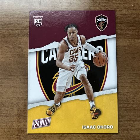 Isaac Okoro Panini Fathers Day Exclusive Rc Cleveland Cavaliers