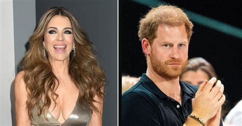 Elizabeth Hurley Reacts To Theories She Took Prince Harry S Virginity