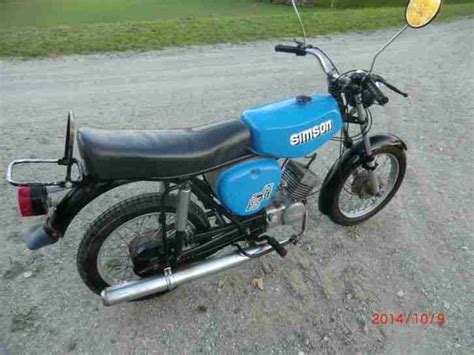 Simson S N Gang L Uft Ccm Blau Baujahr Bestes Angebot Von Simson