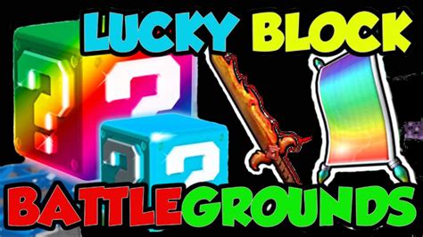 Jugando Lucky Blocks Battlegrounds Lucky Blocks Super Extremos