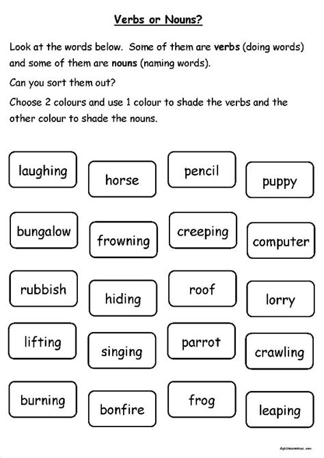 Free Printable English Worksheets Ks2