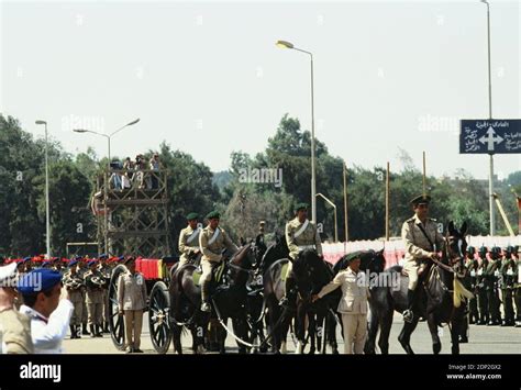 The funeral of Anwar Sadat on October 10,1981 photograph by Dennis ...