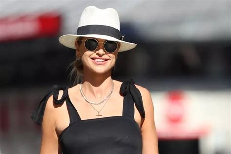 Caprice Shows Off Incredible Figure As She Sunbathes In Tiny Patterned Bikini And Matching Face