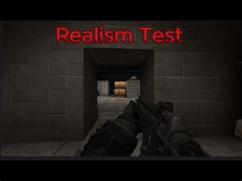 Gmod Realism Test Youtube