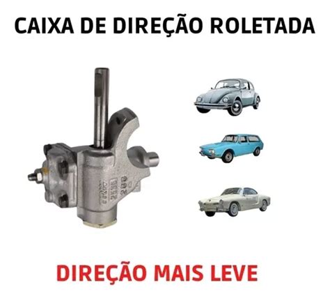 Caixa De Direção Roletada Fusca Brasília Puma Variant Parcelamento