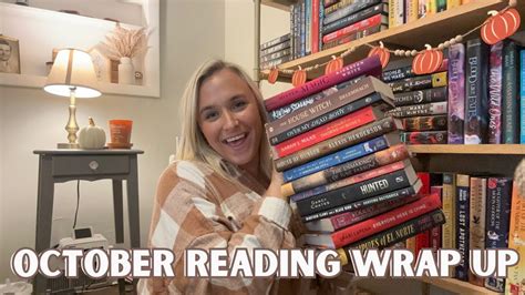 All The Books I Read In October OCTOBER READING WRAP UP YouTube