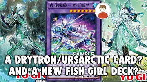 Yu Gi Oh New Drytron Ursarctic Fusion New Water Girl Archetype