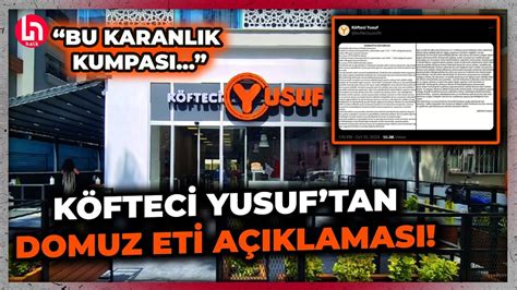 Ürünlerinde domuz eti tespit edilmişti Köfteci Yusuf tan o skandala