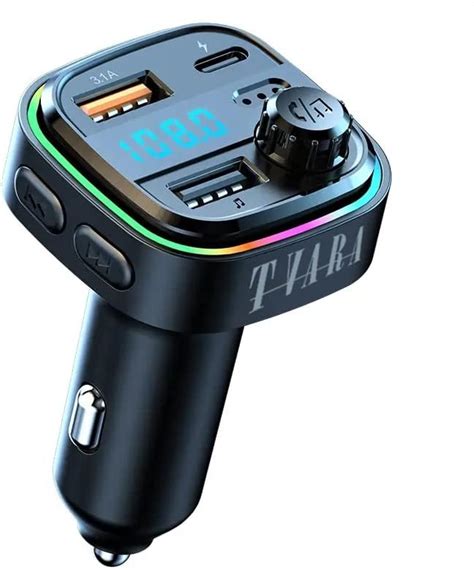 VeeDee Tvara T60 Bluetooth FM Transmitter Wireless Bluetooth Car