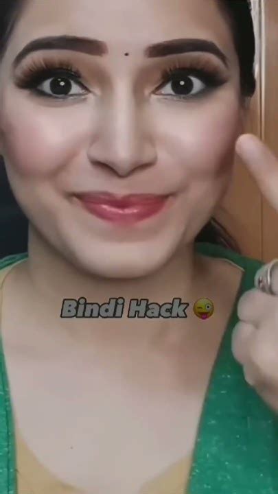 Viral Bindi Hack Using Only Safety Pin 😳😚 Youtube