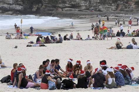 Australia Bondi Beach Christmas | FunFeed