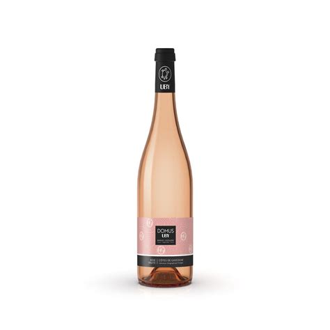 IGP Côtes de Gascogne Domus By Uby rosé 75cl pas cher Auchan fr