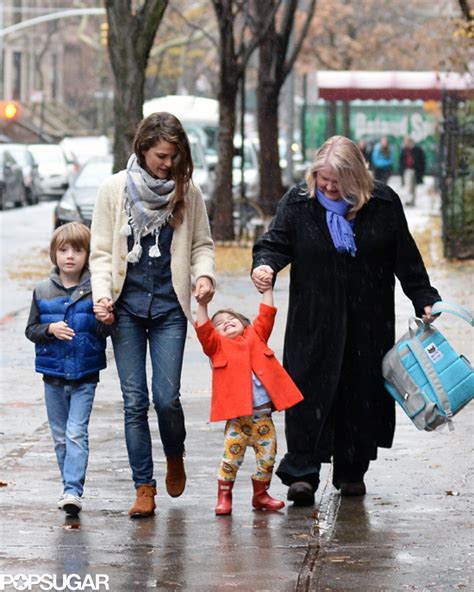 Keri Russell With Children in Brooklyn | POPSUGAR Celebrity