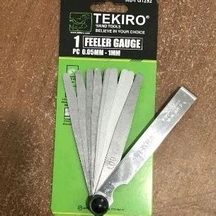 Jual Tekiro Ukuran Klep Pcs Feeler Gauge Pcs Puller Kunci Klep