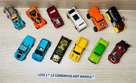 Lote Carrinhos Hot Wheels Originais Brinquedo Para Beb S Hot Wheels Usado