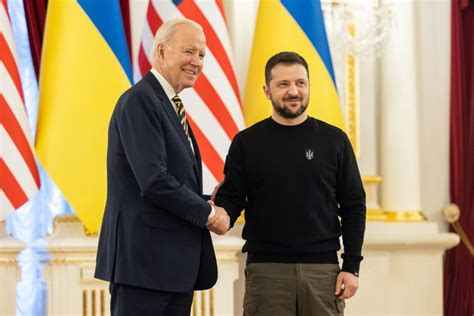 President Biden Makes Surprise Visit To Ukraine As Russian War Nears