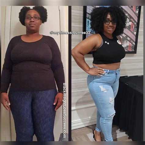 April Lost 30 Pounds Black Weight Loss Success