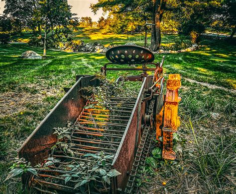 Rusty Antique Tractor Photograph by Lorri M Barry Photography - Fine ...