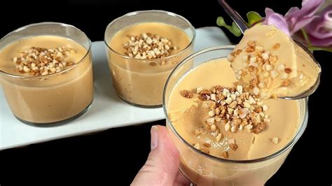 Dessert in 5 Minuten über das alle reden 3 Zutaten Kein Ofen keine