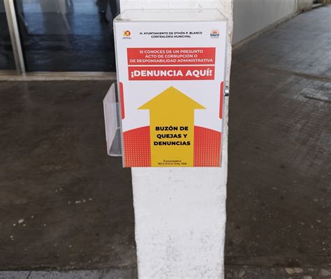 INSTALAN BUZONES CIUDADANOS PARA QUEJAS Y DENUNCIAS CONTRA SERVIDORES