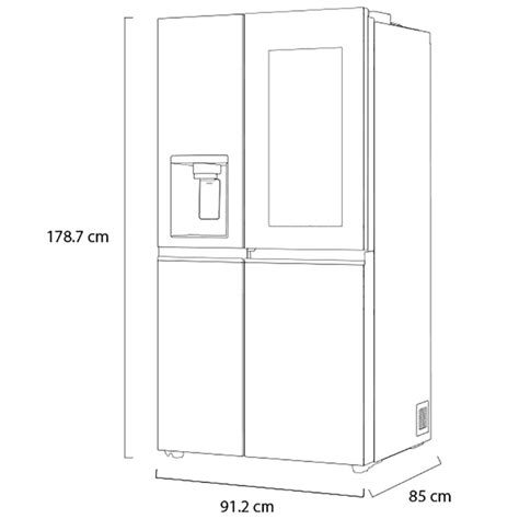 Refrigerador Lg Duplex Instaview Door In Door Linear Inverter Con