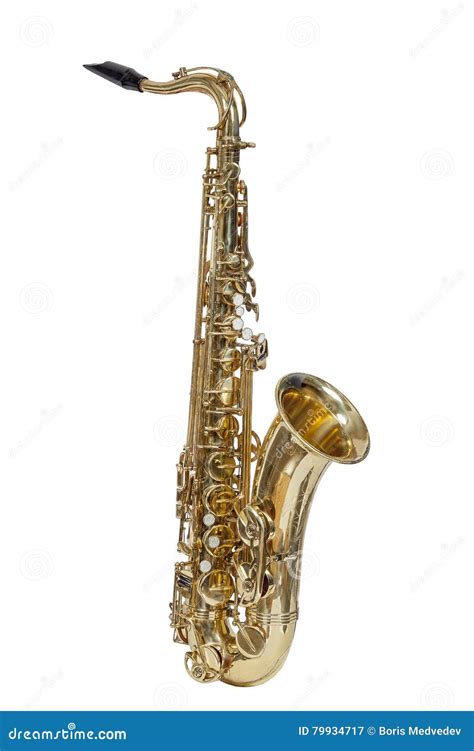 Saxophone En Laiton Classique De Tenor Dinstrument De Musique D