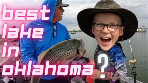 Best Hybrid Bass Fishing Lake In Oklahoma Youtube