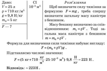 Сила тяжіння - Фізика. 7 клас. Засєкіна