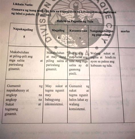 SOLVED Pa Help Naman Po Please Likhain Natin 2 Gumawa Ng Isang