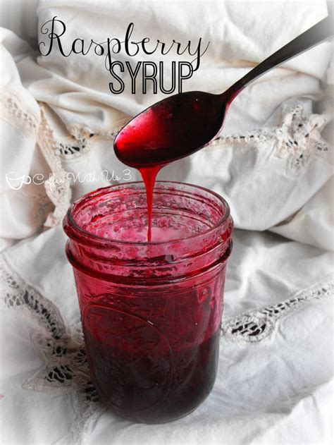 Raspberry Syrup Coffee With Us 3