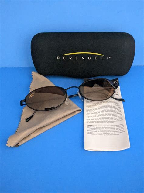 Serengeti Polarized Sunglasses C6774 Made In Japan (A… - Gem