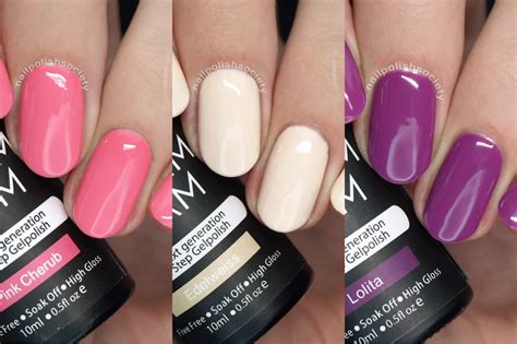 Nail Polish Society Madam Glam One Step Gel Polish Swatch And Review