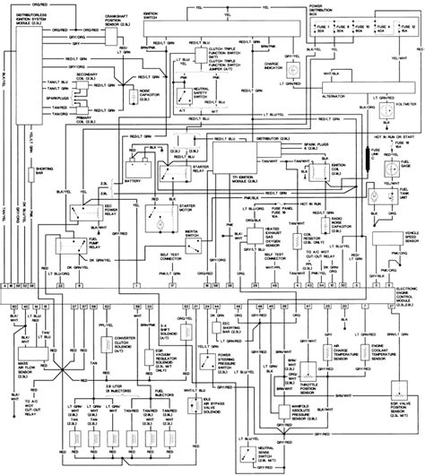 Ford Ranger Electrical Schematic