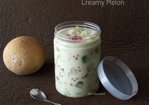 Resep Creamy Melon Oleh Asri Suwasani Cookpad