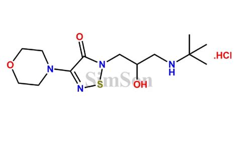 Timolol Ep Impurity H Hydrochloride Cas No Na Simson Pharma Limited