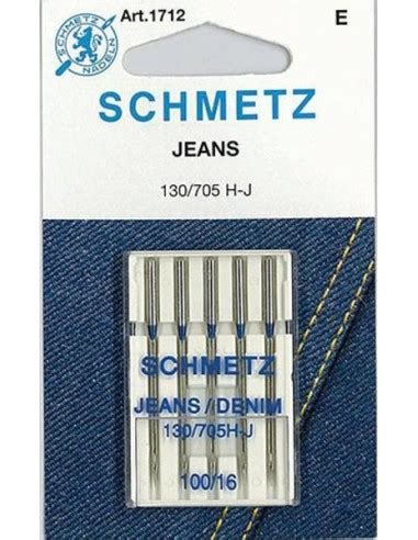 Aiguilles Schmetz Pour Machines Coudre Pour Jeans Et Tissus Lourds