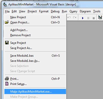 Membuat File Exe Pada VB 6 0 Pintar VB Tutorial Visual Basic